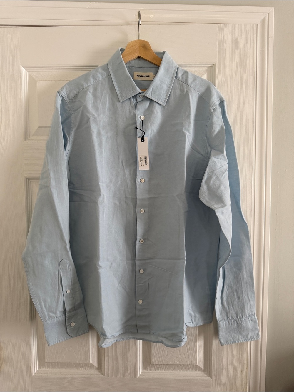 Taylor Stitch Pale Blue Men's Button-Up Shirt